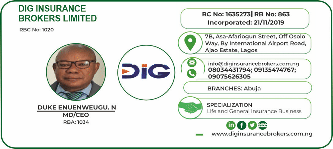 Insurance Dig View Profile - The Nigerian Council of Registered Insurance Brokers